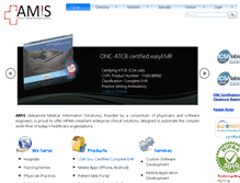Tablet Screenshot of amishealth.com